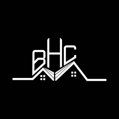 BHC Real State logo tasarımı, BHC basit ve modern logo. BHC lüks alfabe tasarımı  