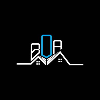 BOA Real State logo tasarımı, BOA basit ve modern logosu. Boa lüks alfabe tasarımı  