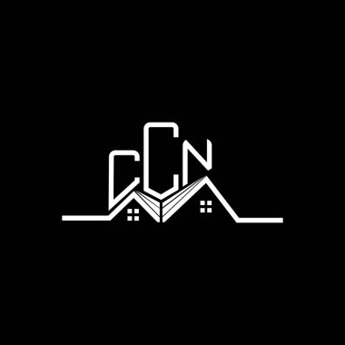 CCN Emlak Logosu Tasarımı, CCN Basit ve modern logo. CCN lüks alfabe dizaynı  