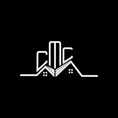 CML Real State logo tasarımı, CML basit ve modern logo. CML lüks alfabe tasarımı  