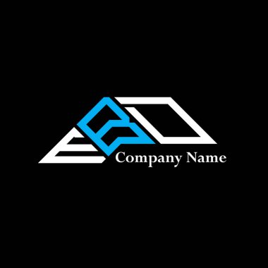 EBD logo tasarımı, EBD basit ve modern logo. EBD lüks alfabe tasarımı  