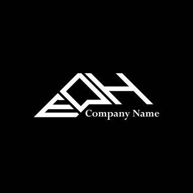 EOH logo tasarımı, EOH basit ve modern logo. EOH lüks alfabe tasarımı  