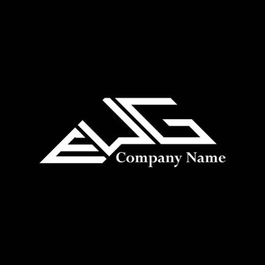 EUG logo tasarımı, EUG basit ve modern logosu. EUG lüks alfabe tasarımı  