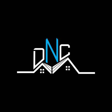 DNC Real State logo tasarımı, DNC basit ve modern logo. DNC lüks alfabe tasarımı  