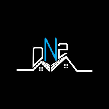 DNZ Real State logo tasarımı, DNZ basit ve modern logo. DNZ lüks alfabe tasarımı  