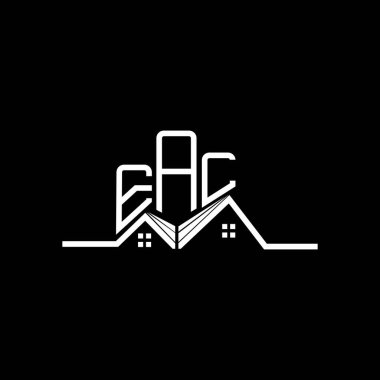 EAL emlak logosu tasarımı, EAL basit ve modern logo. EAL lüks alfabe tasarımı  