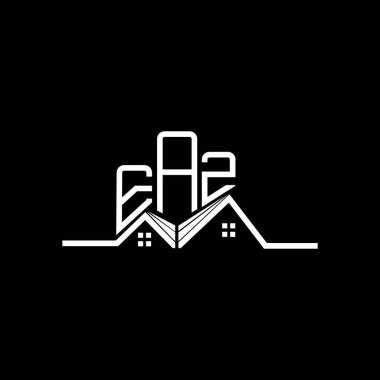 EAZ Real State logo tasarımı, EAZ basit ve modern logo. EAZ lüks alfabe tasarımı  