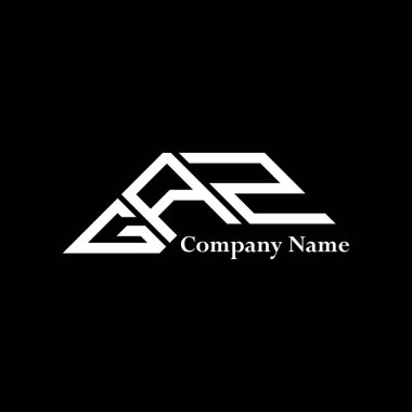 GAZ logo tasarımı, GAZ basit ve modern logo. GAZ lüks alfabe tasarımı  