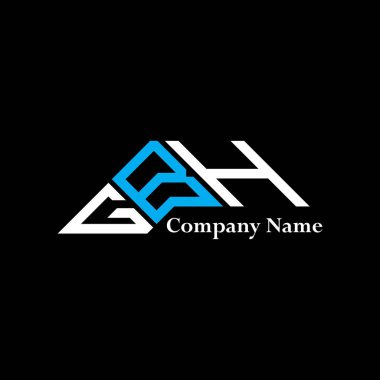 GBH logo tasarımı, GBH basit ve modern logosu. GBH lüks alfabe tasarımı  
