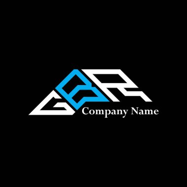 GBR logo tasarımı, GBR basit ve modern logo. GBR lüks alfabe tasarımı  