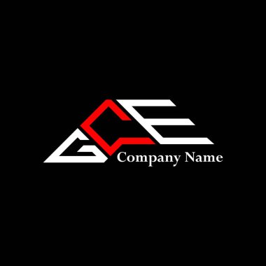 GCE logo tasarımı, GCE basit ve modern logo. GCE lüks alfabe tasarımı  