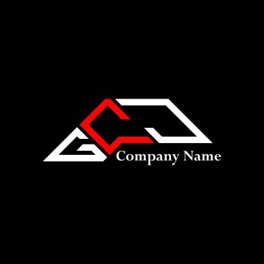 GCJ logo tasarımı, GCJ basit ve modern logo. GCJ lüks alfabe tasarımı  