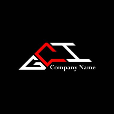 GCI logo tasarımı, GCI basit ve modern logo. GCI lüks alfabe tasarımı  
