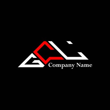GCL logo tasarımı, GCL basit ve modern logo. GCL lüks alfabe tasarımı  