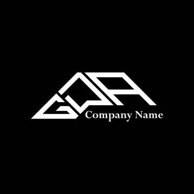GDA logo tasarımı, GDA basit ve modern logo. GDA lüks alfabe tasarımı  