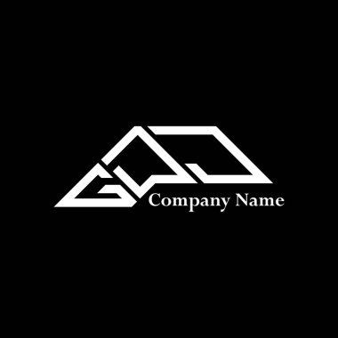 GDJ logo tasarımı, GDJ basit ve modern logo. GDJ lüks alfabe tasarımı  