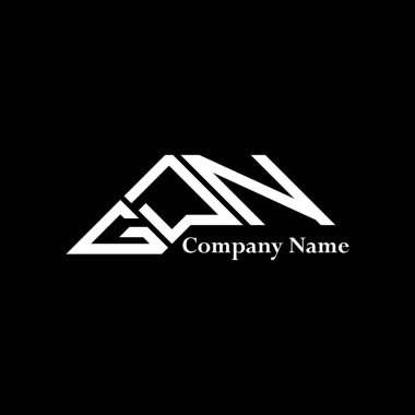 GDN logo tasarımı, GDN basit ve modern logo. GDN lüks alfabe tasarımı  