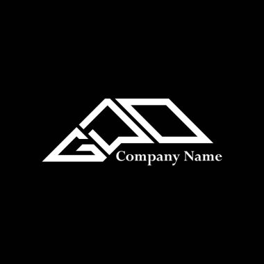 GDO logo tasarımı, GDO basit ve modern logo. GDO lüks alfabe tasarımı  