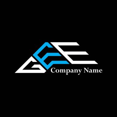 GEE logo tasarımı, GEE basit ve modern logo. GEE lüks alfabe tasarımı  