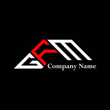 GFM logo tasarımı, GFM basit ve modern logo. GFM lüks alfabe tasarımı  