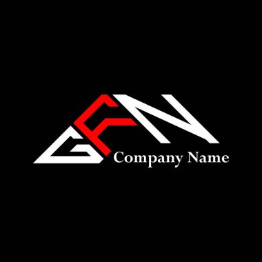 GFN logo tasarımı, GFN basit ve modern logo. GFN lüks alfabe tasarımı  