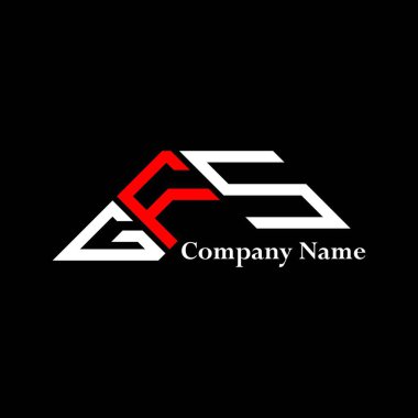 GFS logo tasarımı, GFS basit ve modern logo. GFS lüks alfabe tasarımı  