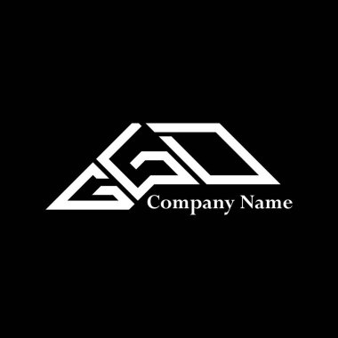 GGD logo tasarımı, GGD basit ve modern logo. GGD lüks alfabe tasarımı  