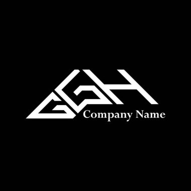 GGH logo tasarımı, GGH basit ve modern logo. GGH lüks alfabe tasarımı  