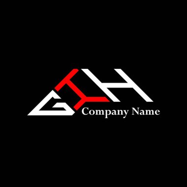 GIH logo tasarımı, GIH basit ve modern logo. GIH lüks alfabe tasarımı  