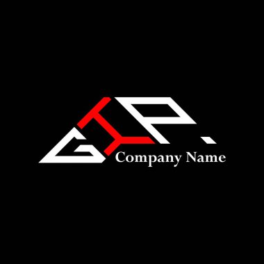 GIP logo tasarımı, GIP basit ve modern logo. GIP lüks alfabe tasarımı  