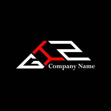 GIZ logo tasarımı, GIZ basit ve modern logosu. GIZ lüks alfabe tasarımı  