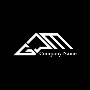 GJM logo tasarımı, GJM basit ve modern logo. GJM lüks alfabe tasarımı  