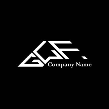 GLF logo tasarımı, GLF basit ve modern logo. GLF lüks alfabe tasarımı  