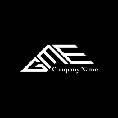 GME logo tasarımı, GME basit ve modern logo. GME lüks alfabe tasarımı  