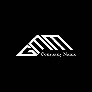 GMM logo tasarımı, GMM basit ve modern logo. GMM lüks alfabe tasarımı  