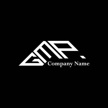 GMP logo tasarımı, GMP basit ve modern logo. GMP lüks alfabe tasarımı  