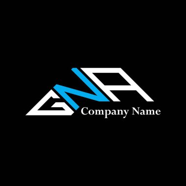 GNA logo tasarımı, GNA basit ve modern logo. GNA lüks alfabe tasarımı  