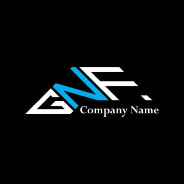 GNF logo tasarımı, GNF basit ve modern logo. GNF lüks alfabe tasarımı  