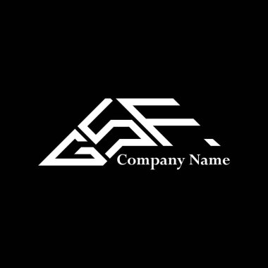 GSF logo tasarımı, GSF basit ve modern logo. GSF lüks alfabe tasarımı  