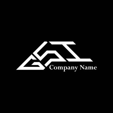 GSI logo tasarımı, GSI basit ve modern logo. GSI lüks alfabe tasarımı  