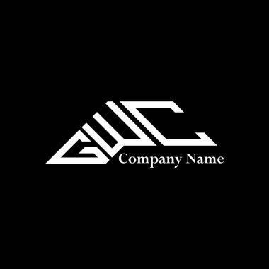 GWC logo tasarımı, GWC basit ve modern logo. GWC lüks alfabe tasarımı  