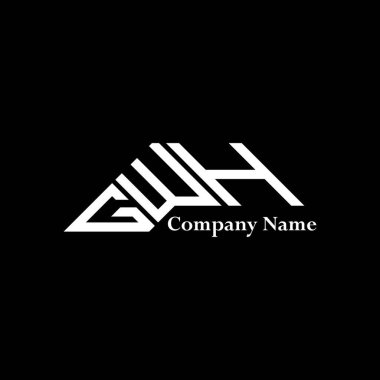 GWH logo tasarımı, GWH basit ve modern logo. GWH lüks alfabe tasarımı  