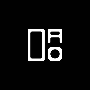 OAO harf logosu yaratıcı tasarımı vektör grafik, OAO basit ve modern logo. OAO lüks alfabe tasarımı  