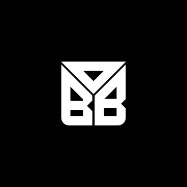 OBB harfli yaratıcı logo, vektör grafik, OBB basit ve modern logo. OBB lüks alfabe tasarımı  