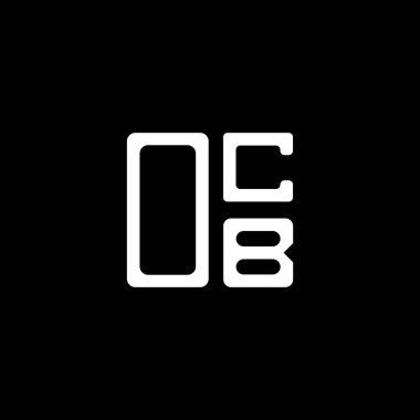 OCB harfi logo yaratıcı tasarımı vektör grafik, OCB basit ve modern logo. OCB lüks alfabe tasarımı  