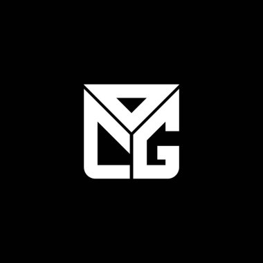 OCG harf logosu yaratıcı tasarım vektör grafik, OCG basit ve modern logo. OCG lüks alfabe tasarımı  