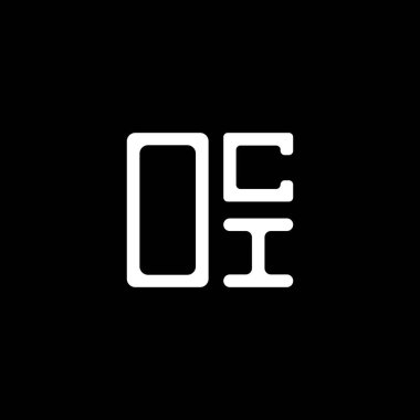 OCI harf logosu yaratıcı tasarımı vektör grafik, OCI basit ve modern logo. OCI lüks alfabe tasarımı  