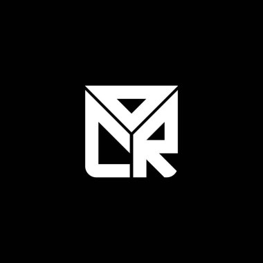 OCR harf logosu yaratıcı tasarım vektör grafik, OCR basit ve modern logo. OCR lüks alfabe tasarımı  