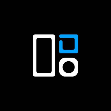 ODO harfi logo yaratıcı tasarımı vektör grafik, ODO basit ve modern logo. ODO lüks alfabe tasarımı  