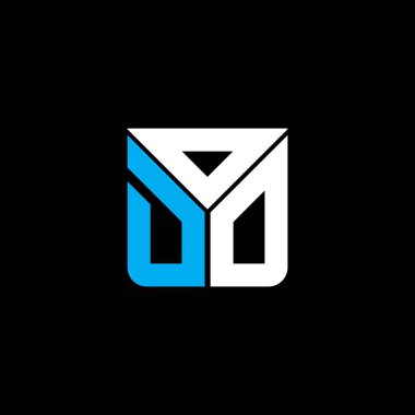 ODO harfi logo yaratıcı tasarımı vektör grafik, ODO basit ve modern logo. ODO lüks alfabe tasarımı  